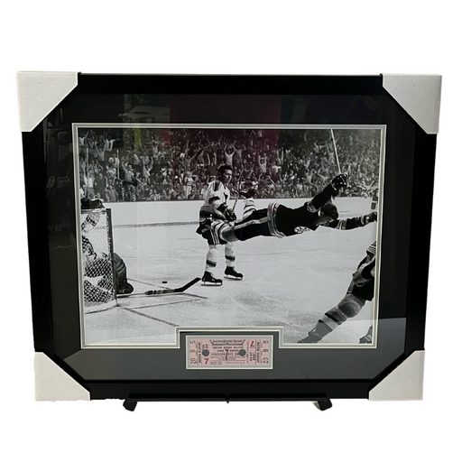 Bobby Orr Professionally Framed 16x20 Replica Ticket Display