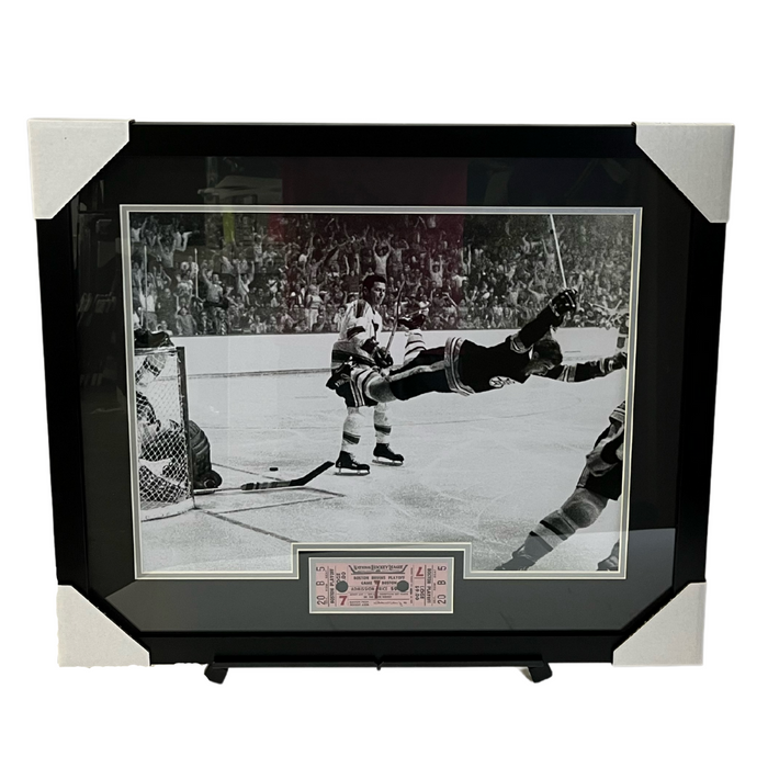 Bobby Orr Professionally Framed 16x20 Replica Ticket Display