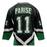 Zach Parise Signed Custom Black College Hockey Jersey
