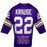 Paul Krause Autographed Custom Purple Football Jersey w/ Stats & HOF 98