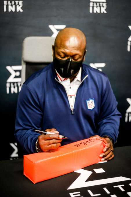 John Randle Signed Replica Pylon w/ 'HOF 10'