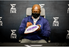 John Randle Signed Black Football w/ 'HOF 10'