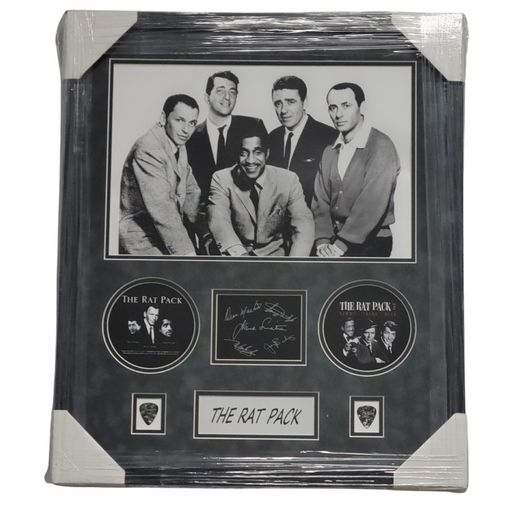 The Rat Pack Framed Replica Signature Display