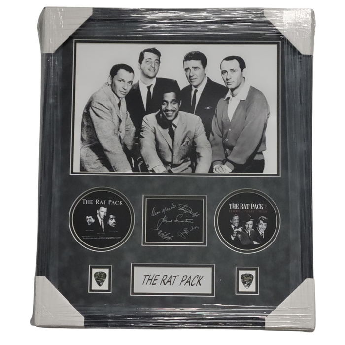 The Rat Pack Framed Replica Signature Display