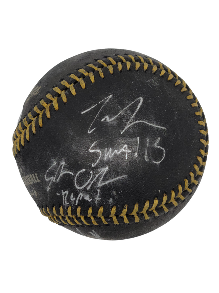 The Sandlot Signed Black Baseball