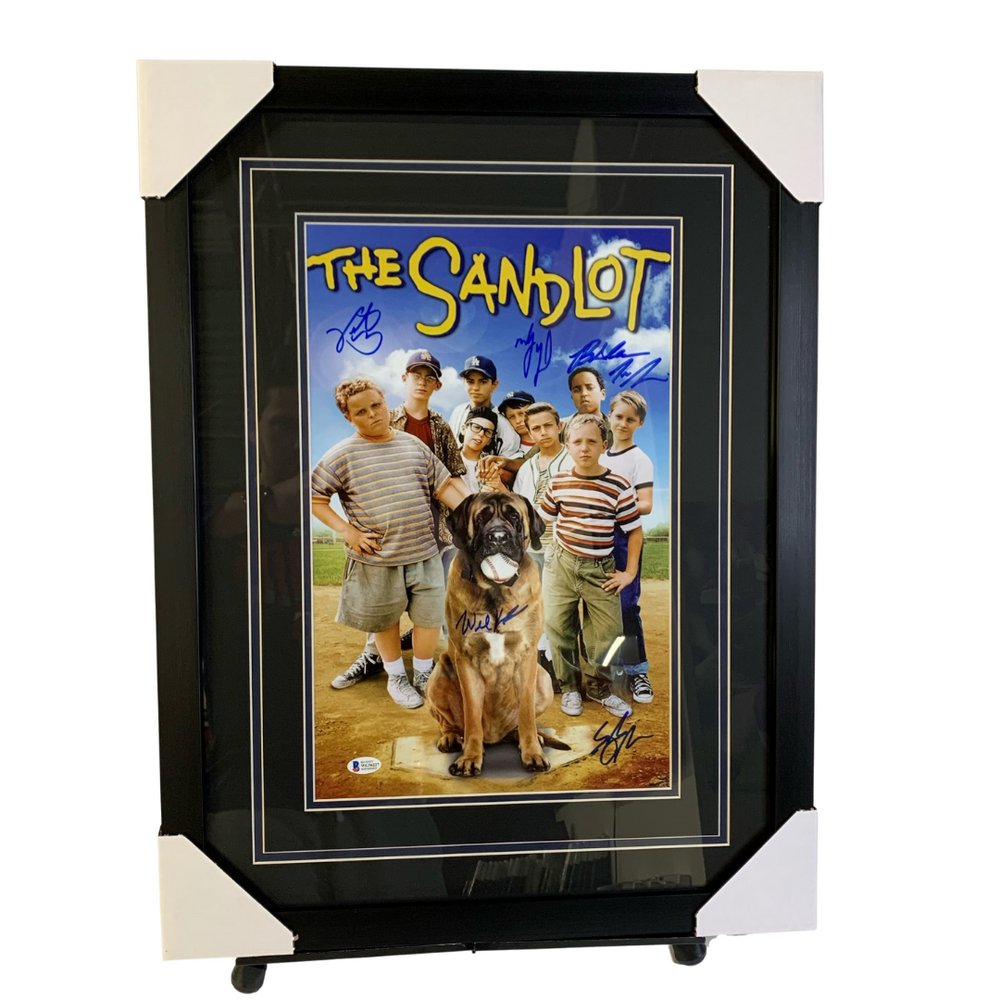 The Sandlot,#8, Signed & Professionally Framed 11x17