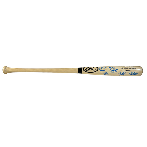 The Sandlot Cast Signed Rawlings Wooden Bat