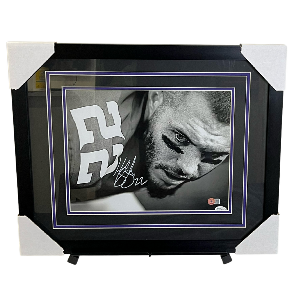 Harrison Smith Close Up B&W Signed & Professionally Framed 11x14 Photo