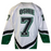 TJ Oshie Signed Custom White College Hockey Jersey