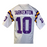 Fran Tarkenton Signed Custom White Football Jersey w/ 'HOF 86'