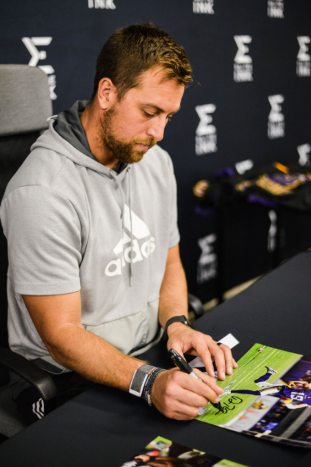 Adam Thielen #2,Running with Ball Signed & Professionally Framed 11x14 Photo