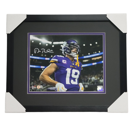 Adam Thielen #1-  'Close Up' Signed & Professionally Framed 11x14 Photo
