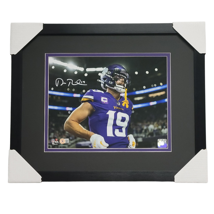Adam Thielen #1-  'Close Up' Signed & Professionally Framed 11x14 Photo