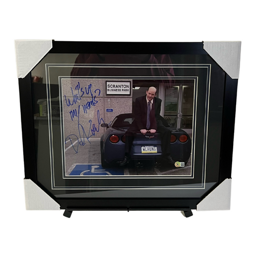 David Koechner The Office Signed & Professionally Framed 11x14 Photo w/ Inscription