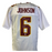 Tyler Johnson Signed Custom White College Football Jersey w/ 'Outback Bowl MVP'