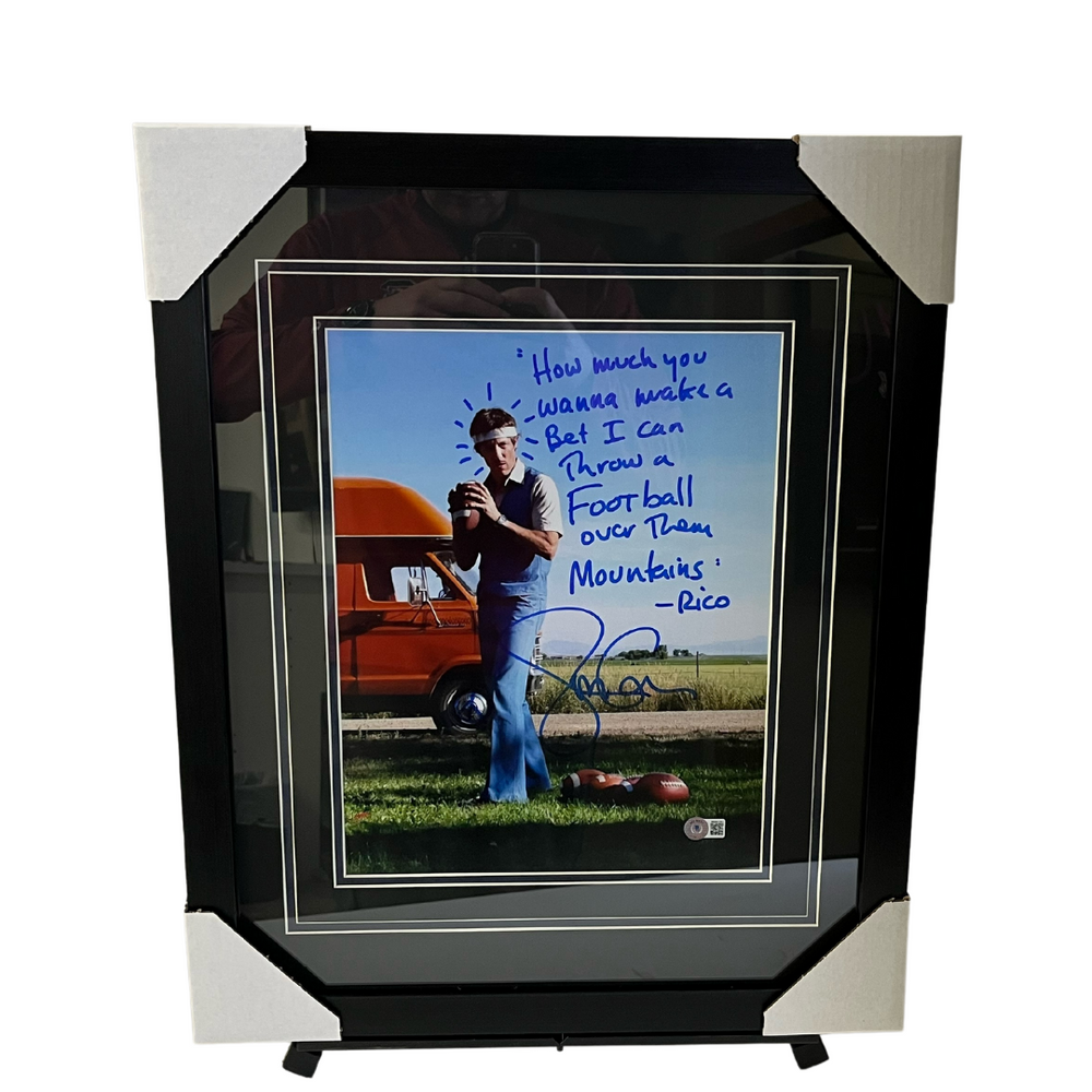 Uncle Rico Signed & Professionally Framed 11x14 Photo w/ Inscription