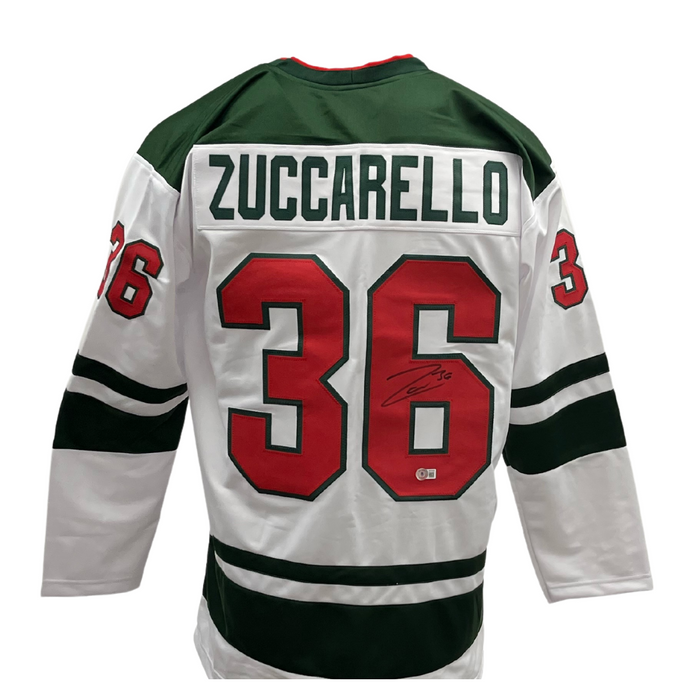 Mats Zuccarello Signed Custom White Hockey Jersey