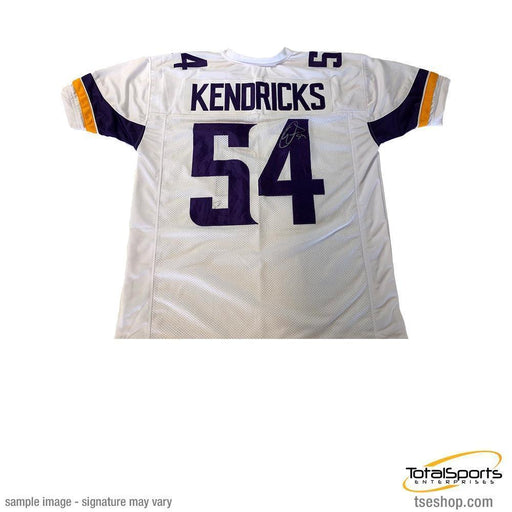 Eric Kendricks Signed Custom White Football Jersey